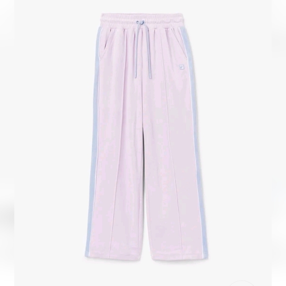 New Fila Valery Velour Track Pant 1X ORCHARD BOUQUET Drawstring NWT - Picture 5 of 12